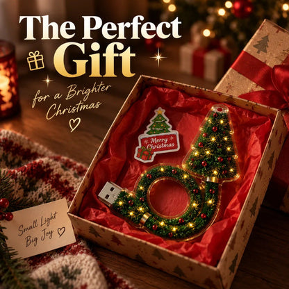 Festive Glow Christmas projector light in its gift box